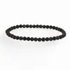 Bratara din Obsidian Auriu 4-4,5mm, pe elastic, 19cm, sfere mate