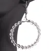 Cercei cu agatatoare rotunzi Cristal de stanca sfere, 4mm, imagine 3
