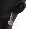 Cercei din cupru placat cu aur galben 18k model cerc grecesc cu zirconiu, imagine 3
