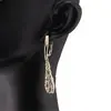 Cercei din cupru placat cu aur galben 18k model spiralat cu filigran, imagine 3