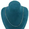 Lant din cupru placat cu aur galben 18k model Snake rasucit, imagine 2