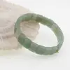 Bratara lata pe elastic cu aventurin, cuburi fatetate 12mm, imagine 3