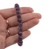 Bratara smookie ametist sfere 8mm, imagine 6