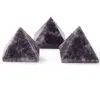 Piramida cristal natural Lepidolit, 45-50mm, imagine 4