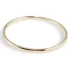 Bratara din cupru placat cu aur galben 18k fixa, model clasic