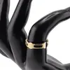 Inel reglabil Cupru placat cu Aur galben 14k, pe doua randuri cu trei banuti, imagine 3