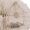 Bratara din cupru placat cu aur galben 18k, model picaturi cu zirconii, imagine 2