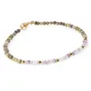 Bratara Jasp bumble bee si Fluorit discuri fatetate cu bumbi aurii, 2-3mm, imagine 2