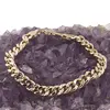 Bratara din cupru placat cu aur galben 18k, model zale curbate plate, imagine 2
