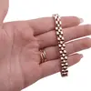 Bratara din cupru placat cu aur roz 18k, model zale panther, imagine 3