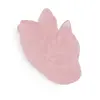 Pereche Rate Mandarin din Cuart Roz pe baza din Aventurin, 3,5cm x 2,3cm, imagine 7