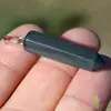 Pandantiv obsidian cu varf 32mm