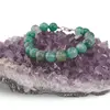 Bratara Agat verde sfere, 10mm, imagine 3