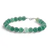 Bratara Agat verde sfere, 8mm, imagine 2