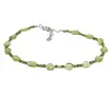 Bratara Peridot si Agat verde sfere si banuti cu Argint 925, 2-6mm, imagine 2