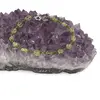 Bratara Peridot si Agat verde sfere si banuti cu Argint 925, 2-6mm, imagine 3