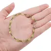 Bratara Peridot si Agat verde sfere si banuti cu Argint 925, 2-6mm, imagine 4