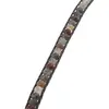 Bratara wrap Heliotrop sfere, 4mm, imagine 3