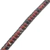 Bratara wrap Jasp rosu sfere, 5mm, imagine 3