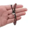 Bratara wrap Jasp rosu sfere, 5mm, imagine 5