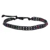 Bratara wrap Mix Ochi de tigru colorat sfere, 4mm