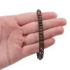 Bratara wrap Ochi de tigru sfere, 4mm, imagine 4