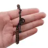 Bratara wrap Ochi de tigru sfere, 4mm, imagine 5