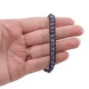 Bratara wrap Sodalit sfere, 4mm, imagine 4