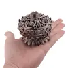 Vas pentru ardere tamaie si ierburi parfumate Lotus si dublu dorje, cupru - 6cm x 5cm, imagine 5