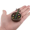 Vas pentru ardere tamaie si ierburi parfumate mandolina, alama - 40mm x 60mm, imagine 5