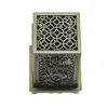 Vas pentru ardere tamaie si ierburi vertical cu model feng-shui, alama - 62mm x 42mm, imagine 2