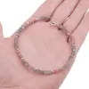 Bratara Labradorit discuri fatetate si Turmalina roz sfere fatetate cu Argint 925, 3-4mm, imagine 4