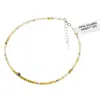 Bratara Opal galben sfere fatetate cu Argint 925, 2mm