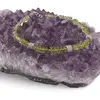 Bratara Peridot sfere si discuri cu Argint 925, 3-4mm, imagine 3