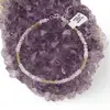 Bratara Piatra lunii si Peridot discuri fatetate si Argint 925, 3-4mm, imagine 3