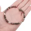 Bratara Turmalina multicolora discuri cu elemente din Argint 925, 5mm, imagine 4