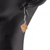 Cercei cu agatatoare Citrin romb si Argint 925, 8mm, imagine 2