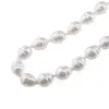 Colier Perle de Mallorca lunguiete albe, 13mm, imagine 3