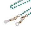 Colier / Snur pentru ochelari albastru sfere fatetate, 58cm, imagine 2