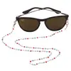 Colier / Snur pentru ochelari pastel sfere fatetate, 58cm, imagine 3
