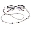 Colier / Snur pentru ochelari Perle si Ametist chips, 70cm, imagine 3