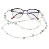 Colier / Snur pentru ochelari Perle si Aventurin chips, 70cm, imagine 3