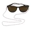 Colier / Snur pentru ochelari roz sfere fatetate, 58cm, imagine 3