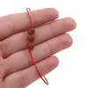 Bratara cu snur Agat portocaliu mat sfere, 6mm, imagine 3