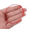 Bratara cu snur Agat portocaliu mat sfere, 6mm, imagine 4