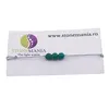 Bratara cu snur Crisocola sfere, 6mm