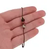 Bratara cu snur Goldstone si Jasp dalmatian sfere, 6mm, imagine 3