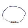 Bratara cu snur Heliotrop sfere, 6mm, imagine 2