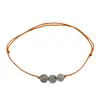 Bratara cu snur Jasp kiwi sfere, 6mm, imagine 2