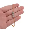 Bratara cu snur Jasp kiwi sfere, 6mm, imagine 3